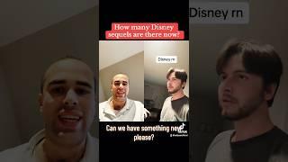 How many #Disney sequels are there now? #tiktok #youtubeshorts #movies #sequels #pixar #animation