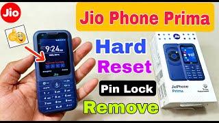 Jio Phone Prima Hard Reset | Jio F491H Pin Lock Remove Without Pc