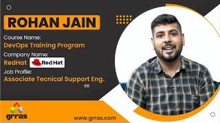 Grras Solutions students testimonial | DevOps training and certification program student testimonial