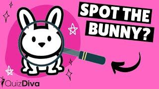 QUIZ DIVA ANSWERS: Spot The Bunny Quiz Answers 100% | Spot the bunny ответы #QuizDiva