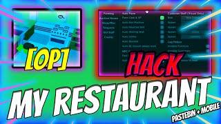 [ALIENS] My Restaurant SCRIPT PASTEBIN 2023 | FAST Npc, Auto Serve, Full Auto Farm, Insta TP & More