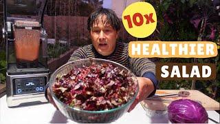 Red Leaves are the Best Greens. How to Make a 10x More Nutritious Salad