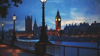 London Rain Sounds on the River Thames