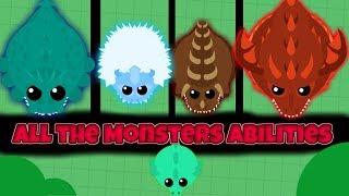 Mope.io 【every ability of the new monsters】 and some suggestions 『Epic kills』  