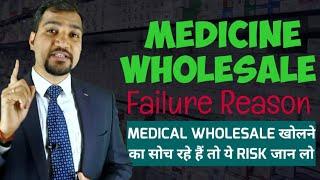 Medicine Wholesale Business Risk | Major Reason for Failure of Medical Wholesale Business