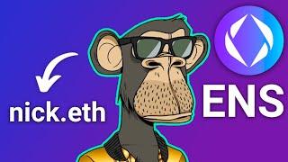 How To Create and Configure ENS (.ETH) Domain Names Using Rainbow Wallet