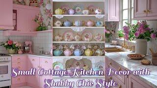 Vintage Refinement: Small Cottage Kitchen Decor with Rustic Charm & Shabby Chic Style #smallkitchen