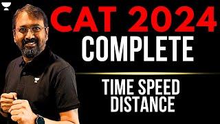 Time Speed Distance Boats Trains - All Concepts | IMP Questions | CAT 2024 | Ronak Shah