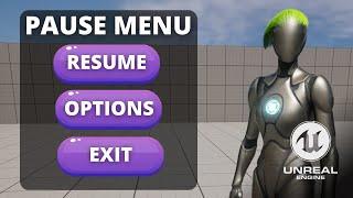 How to Make a Simple Pause Menu in Unreal Engine 5 - Beginner Tutorial