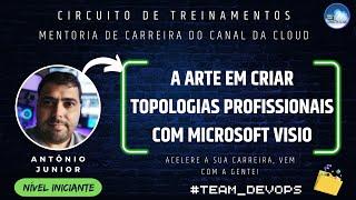 MENTORIA DE CARREIRA DO CANAL DA CLOUD - A arte em criar topologias profissionais com MicrosoftVisio