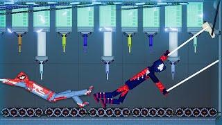Torture Factory vs Spiderman in People Playground
