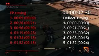 Sekiro - Timing For Sword Deflect/Parry Floating Passage