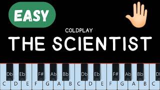 The Scientist - Coldplay | Beginner Piano Tutorial