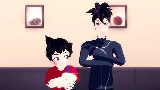 [MMD] toby and tenma have a "discussion"