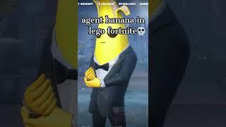 agent banana in lego fortnite #fortnite #banana #agent #lego #legofortnite #bruh #shorts