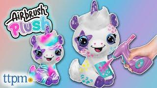 Airbrush Plush Unicorn and Puppy from Canal Toys Review + Tutorial!