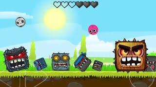 RED BALL 4  SOCCER BALL & PINK BALL 'FUSION BATTLE' with FRIENDS BOSS 5 & CAVE ALL BOSS