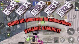 AWM Headshot PUBG MOBILE |PUBG UNBAN Diwali 15 November | 5k subscribers 15K uc giveaway