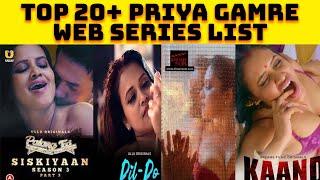 Top 20+ Priya Gamre All Web Series List | Priya Gamre Web Series 2023