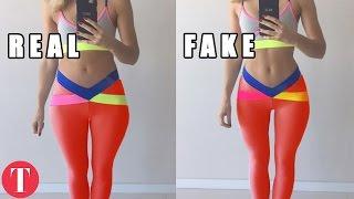 10 Fake Instagram Fitness Model Tricks Exposed