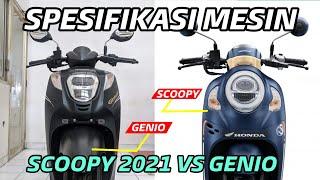 SCOOPY 2021 VS GENIO PERBANDINGAN SPESIFIKASI