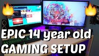 Epic 14 Year Old Gaming Setup