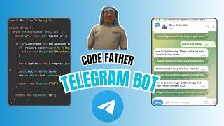 Code and Host Telegram Bot in 15 minute | Free with Cloudflare Worker