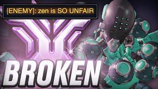 The season 9 ZENYATTA BUFF is BROKEN - Overwatch 2