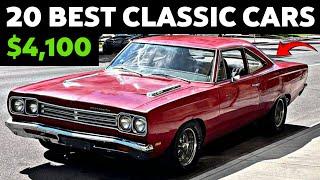 Today's Driver Discount Finds: 20 Classic Cars For Sale Under $10,000