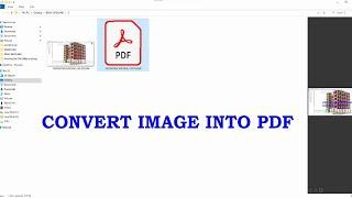 How to Convert Image into pdf