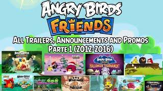 Angry Birds Friends - All Trailers, Announcements and Promos (Parte 1)