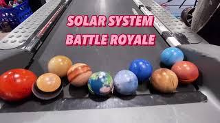 Solar System Battle Royale  Treadmill Racing 