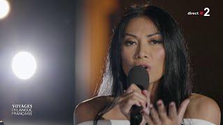 Anggun performing Une île of Serge Lama