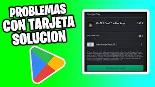 SOLUCION PORQUE NO PUEDO CANJEAR MI TARJETA de REGALO GOOGLE PLAY