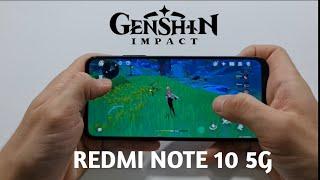 Xiaomi Redmi Note 10 5G Genshin Impact 60fps Test