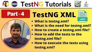 P4 - Basic structure of TestNG xml file | TestNG | Testing Framework |