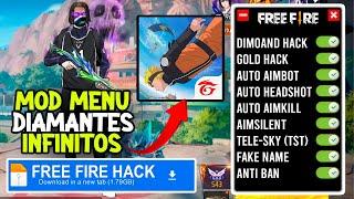 COMO CONSEGUIR DIAMANTES INFINITOS EN FREE FIRE 2025/MOD MENU APK (ANDROID/IOS)