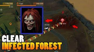 INFECTED FOREST:  How to Clear it and Defeat Witch in Last day on Earth Survival