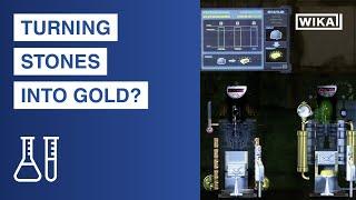 Turning stones into gold with the help of a pressure switch?