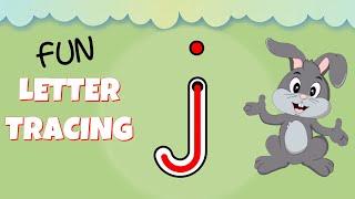 How to Write the Lowercase Letter j - Lowercase Alphabet for Kids