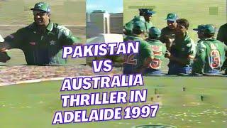 Pakistan winning Adelaide Thriller against Australia 1996-97 ODI Cricket Series | Highlights |