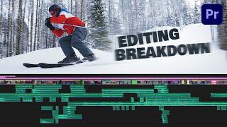 FULL EDITING BREAKDOWN  - Cinematic Ski Commercial | PREMIERE PRO