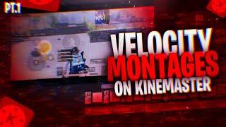 Make velocity edits / PUBG montages on Kinemaster android | Fast/slow editing on android |kinemaster