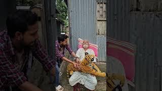 Oh My God! Viral Best Scary Fake Tiger Prank For Laughing! | Sagor Bhuyan