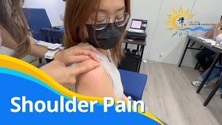 Right Shoulder Pain #韓玉齡 #譚針 #eileenhan #balancemethodacupuncture #pa-chi #EILEENHAN.com #hongkong