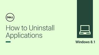 How to Uninstall Applications in Windows 8.1