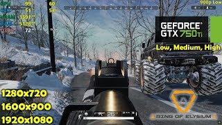 GTX 750 Ti | Ring Of Elysium - 1080p, 900p, 720p, All Settings