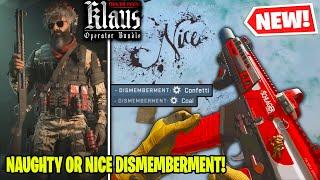 MW2 COAL DISMEMBERMENT  NEW Snow *TRACER PACK KLAUS* Operator Bundle Warzone 2! (Naughty M13B)