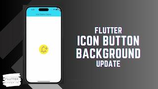 FlutterCoder.in - Learn how to change background color of IconButton Widget