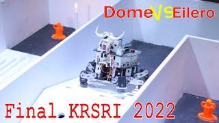 GG Final Kontes Robot Indonesia (KRI) 2022 Tingkat Nasional Divisi KRSRI (Dome Vs Eilero)